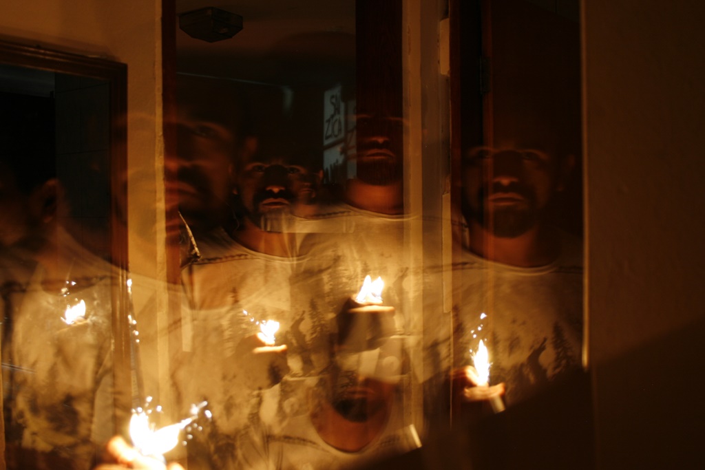 Autorretrato, fotografia digital, 2012